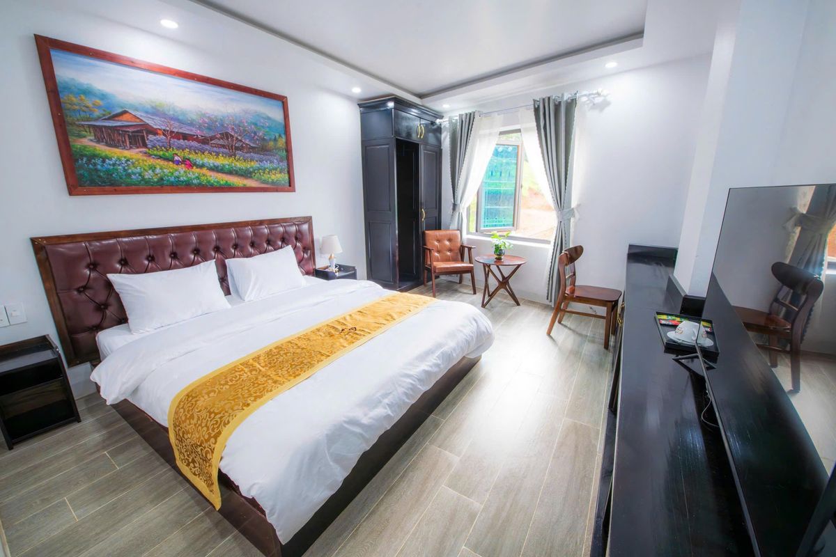 Deluxe 1 giường — Giang Sơn Hill Hotel Đồng Văn